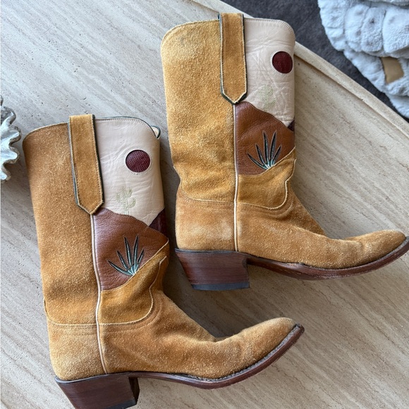 Lucchese x Nick Fouquet White Sands Women’s Boots - Picture 1 of 8